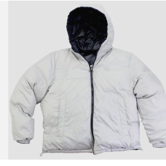 Lacoste Reversible Colorblock Accent Down Jacket Men's Size XL/58 $450 Puffer - Picture 8 of 15